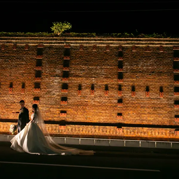 Night wedding photography by Natsumi